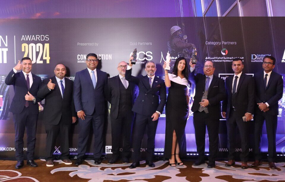 Triple Win for OCS Emirates at the Innovation in FM Awards! 