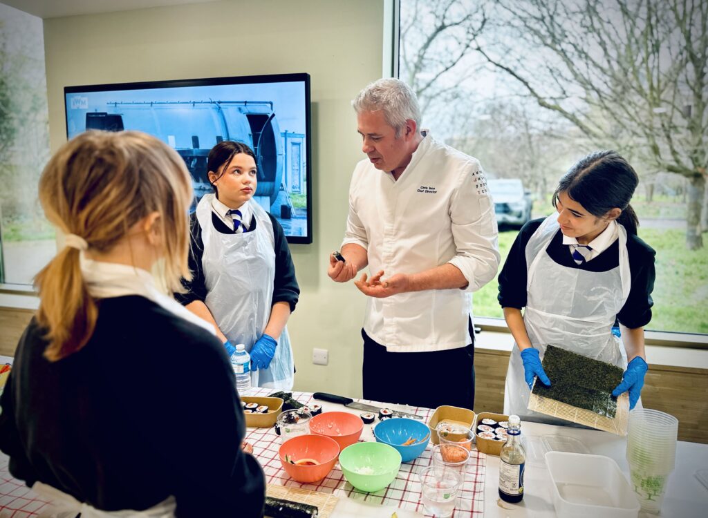 Angel Hill Food Co Inspires Southwark’s Young Food Tech Students