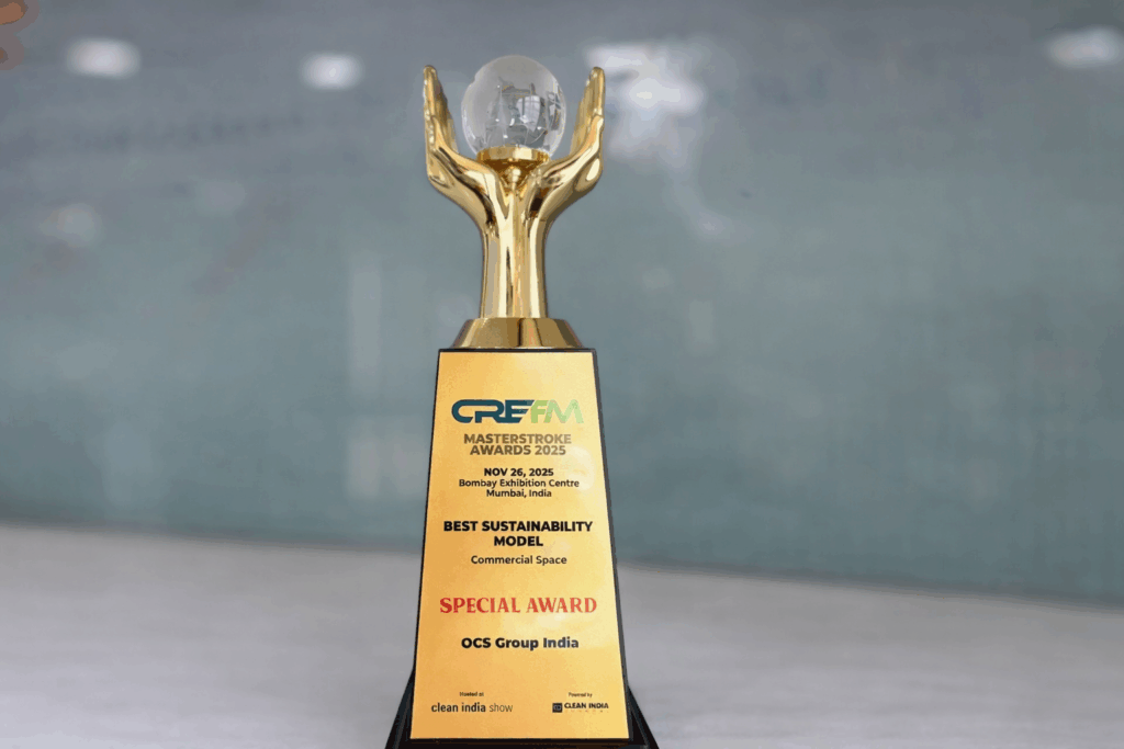 OCS Group India Recognised for Sustainability Model in Commercial Spaces