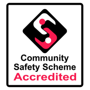 Community Safety Scheme – Accredited logo