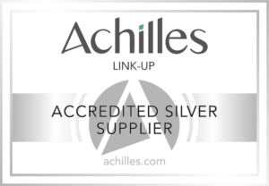 Achilles Link-up – Silver logo